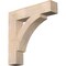 Ekena Millwork Thorton Block Smooth Bracket, Douglas Fir, 5 1/2"W x 28"D x 28"H BKT06X28X28THR05SDF - alternate 1